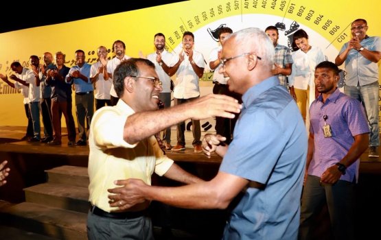 Valee ahudhuge dhauvathakah raees Solih aai raees Nasheed furaavadaigenfi
