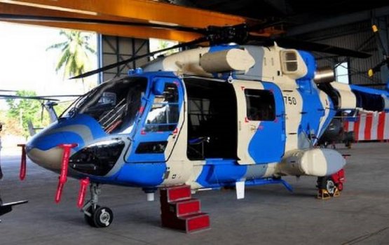 Reygandu helicopter dhuvvee farithakuran, eii schedule aa ehgothah kuraa kameh: MNDF