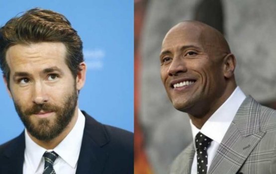 Dwayne Johnson aai eku Ryan Reynolds vess Red Notice ah 