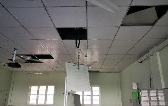 Milanndhoo smart school ceiling vehtunu iru ethanun vaarey hiyaaves nuvey: council