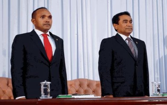 Raees Yameen ge Lawyer Team in Dr. Jameel vakukuran idhikolhu leadership in govaalaifi