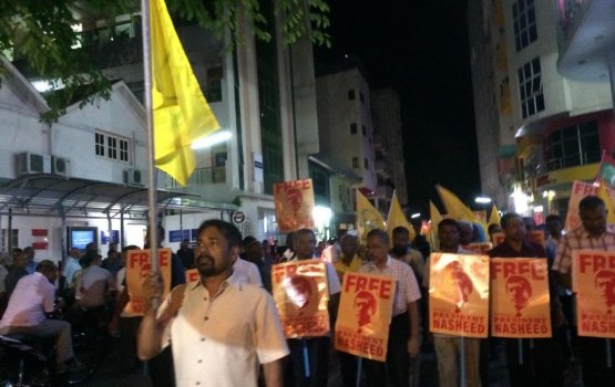 REPORT: Raees Nasheed ah: Pepper spray jehen nukuthee manikufaanu salaamai kuran, vazeefaa hoadhaakah noon!