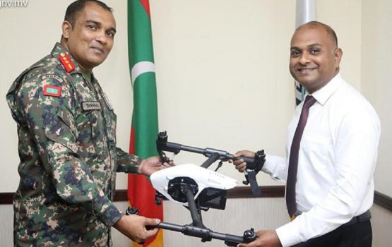 NDMA in MNDF ah hatahru Drone hadhiyaa kohffi