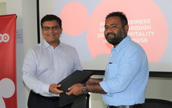 Guest house dhaairaa kuri aruvan Ooredoo aai GAM gulhijje