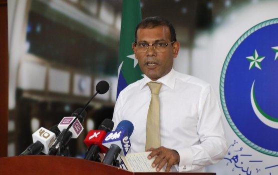 Alhugandahves meehun magumathin ehchehi kiyaa govaa, ekamaka dhefai vihdhaigen noolhen: Nasheed