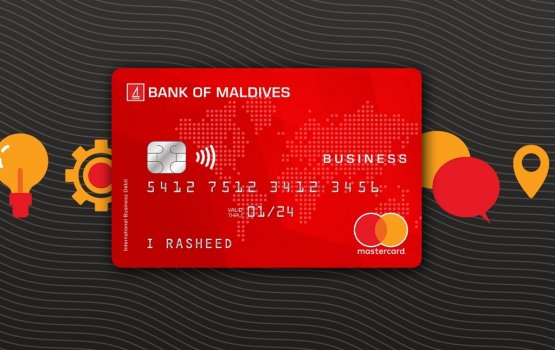 BML in Rajjeygai furathama faharah business Debit Card thaaraf koffi