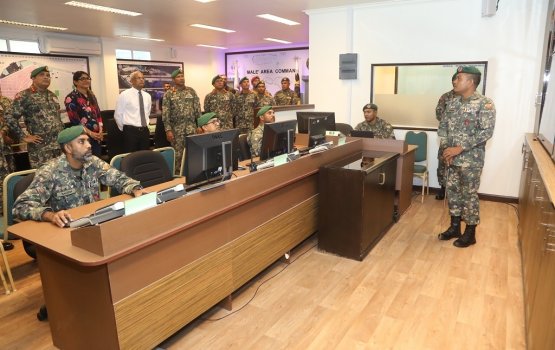 MNDF ge Male' sarahahdhuge Command Operation Center  Raees hulhuvaidhehvaifi