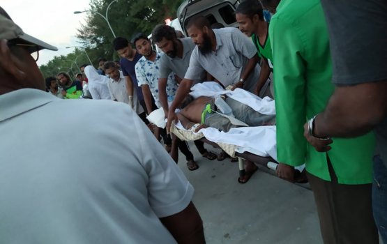 Vaikaradhoo in accident vi meehaa ithuru faruva ah male gennanee:Kulhudhoofushi Hospital