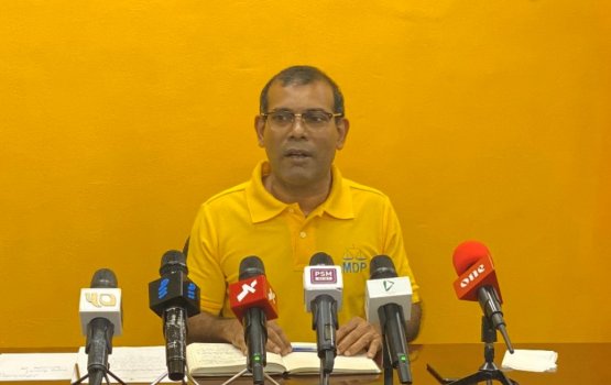 60 percent gondi MDP ah negeyne, Coalition nuhadhaanan: Nasheed