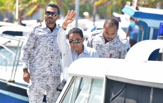 Jailed ex-President Yameen transferred home amid jail outbreak