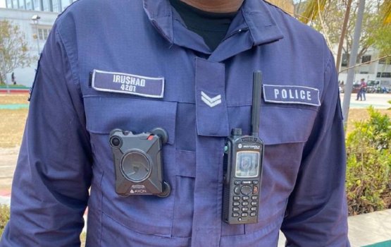 Maldives Police utilizes bodycam