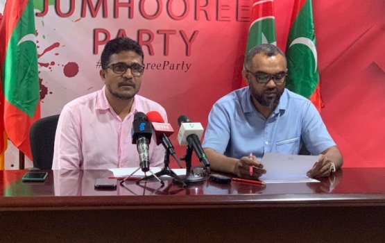 Jumhooree Party cancels rally amid COVID-19 alert