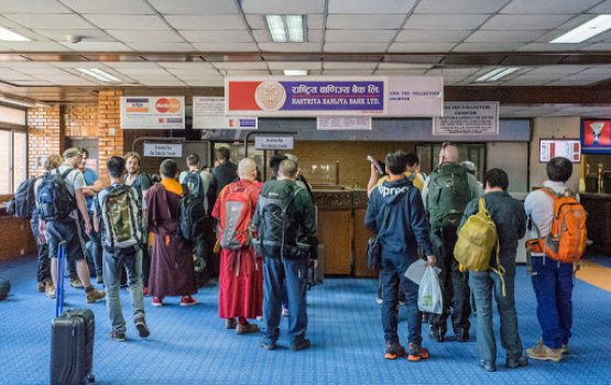 Nepal in on-arrival visa dhookurun huttaalaifi