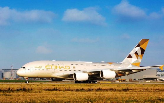Dhen flight thakah aruvaanee UAE ge rayyithunnai diplomatun: Etihad 
