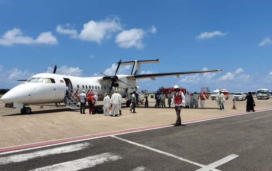 Rescue flight thakuge mauloomaathu Maldivian in haama kuraane: Foreign Ministry