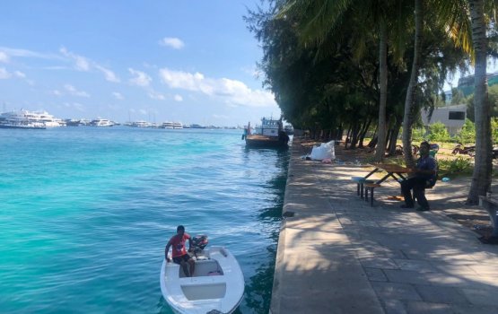 HDC collects 20 jumbo bags of waste from Hulhumale lagoon