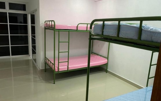 Hulhumale' Football School transforms to temporary shelter