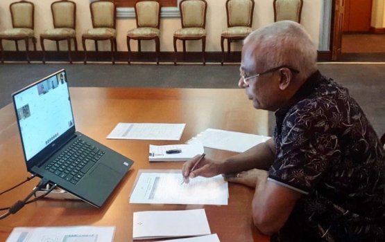 Prez instructs COVID-19 task force via online web-conferencing