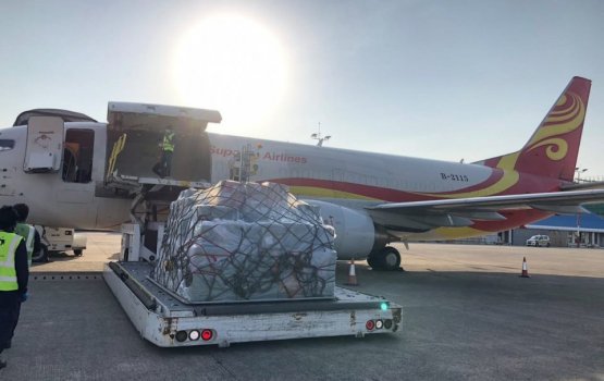 Medical aid from China arrives in Maldives