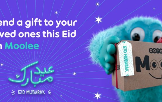 Use Moolee to surprise loved ones with Eid Hadhiya 