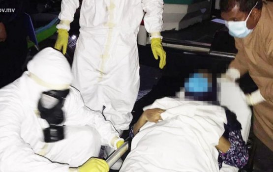 MDNF helps ailing elderly patient in Male'