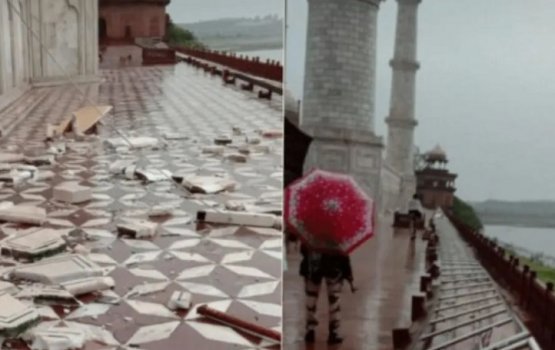 Gadha kolhigandugai Taj Mahal ah bodethi gellun thakeh 