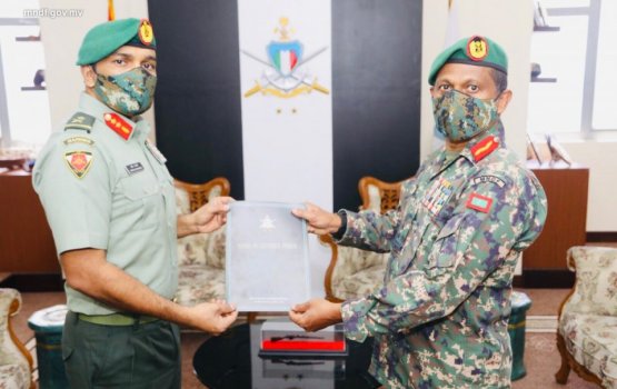 Colonel Hilmy appointed as Commander of MNDF Central Area
