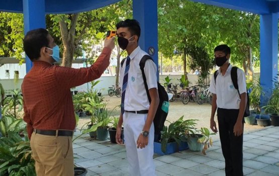 Schools reopen in the Maldives after three months