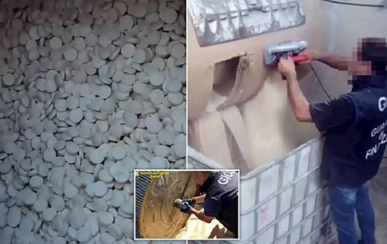Athulaigaiy 14 tonne ge drug ufedhee ISIS inn: Italy 
