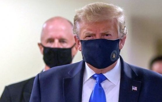 Trump vess emme fahun mask thuru kuravvaifi
