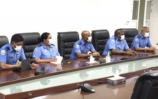 Addu city ge police station thakuge incharge in ge gothugai commissioned officerun kanda alhaifi