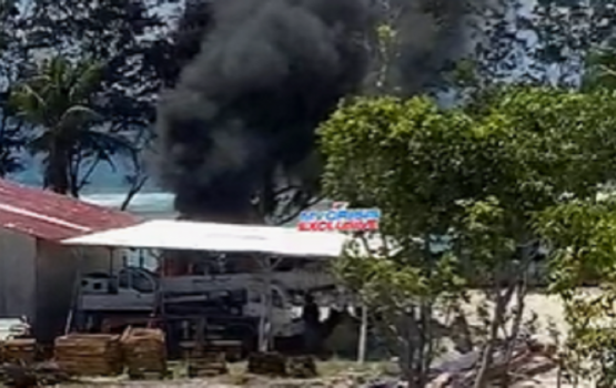 Fire strikes out at Hulhumale' Water Park