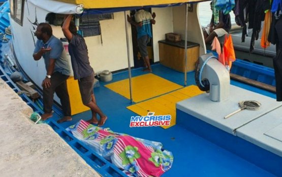 Fishing boat crew passes away mid trip