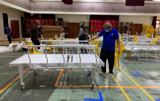 STO installs bed for new observation facility 