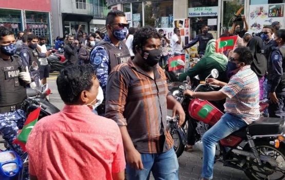 Police release 40 arrested from yesterday's rally