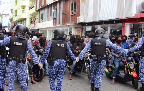 Police arrest 41 from the opposition vehicle rally today