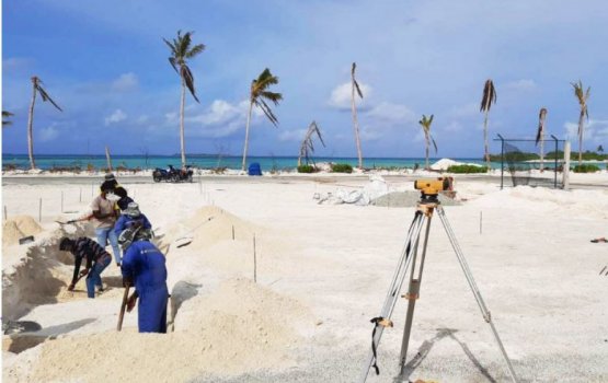 MTCC begins work on the passenger terminal at Hoarafushi airport
