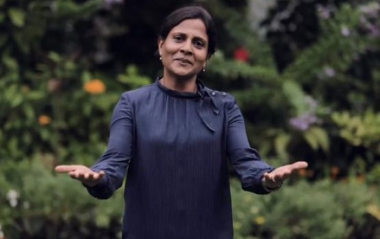 Sign Language Day: First Lady Fazna vidhaalhuve dhehvee Isharathun vaahaka eh
