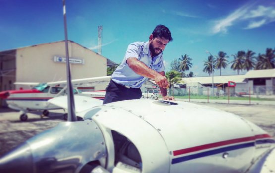 Addu Flying school in ithuru 15 dharivaraku vaki koffi