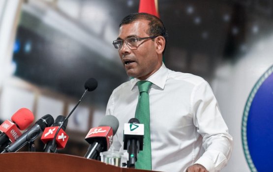 India ge dhauru dhivehinnakah noalheyne, India OUT ekey nubuneveyne: Nasheed