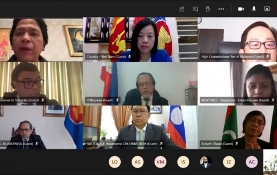 FM meets with Envoys of ASEAN nations accredited to the Maldives