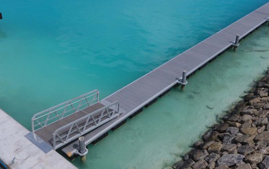 Kulhudhuffushi harbor expansion project nears completion