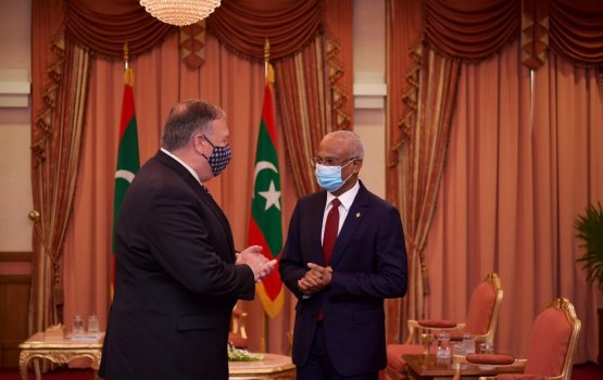 President meets Pompeo