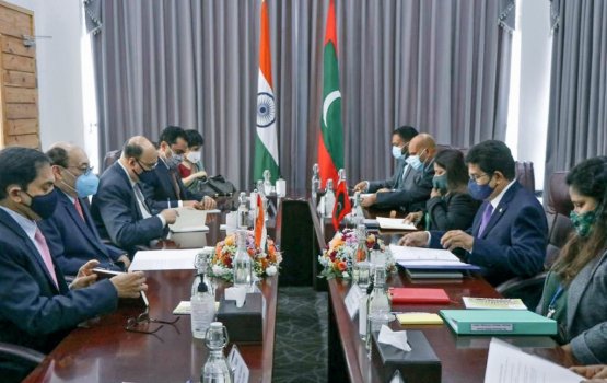 India and the Maldives hold officials talks