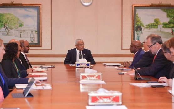 President Solih meets World Bank Delegation 