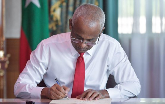 President Solih ratifies 18th Amendment to Export-Import Act