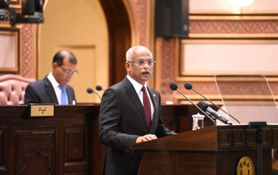 President delivers a hopeful annual address as Parliament reopens
