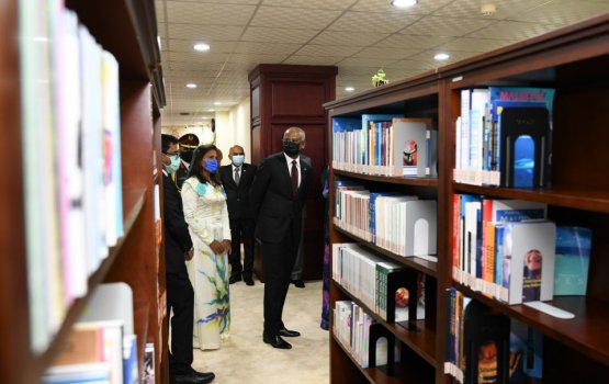 President inaugurates Parliament's Library and Digital Archive