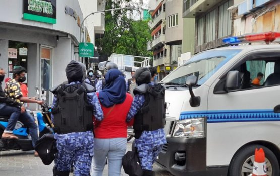 Police release all but 2 arrested from Friday's protest