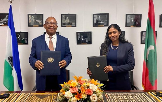 Maldives establishes diplomatic relations with Lesotho